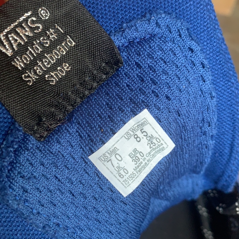VANS SK8-Hi Otwwebbing Trblbljrflcktv WMNS - Picture 15 of 16
